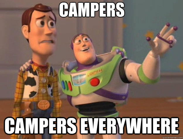 campers campers everywhere  Toy Story