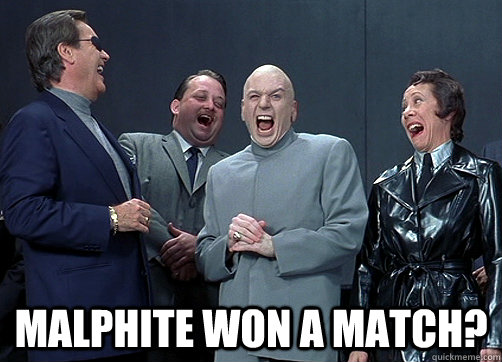  Malphite won a match? -  Malphite won a match?  Dr Evil and minions