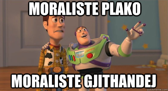 moraliste plako moraliste gjithandej  Toy Story Everywhere