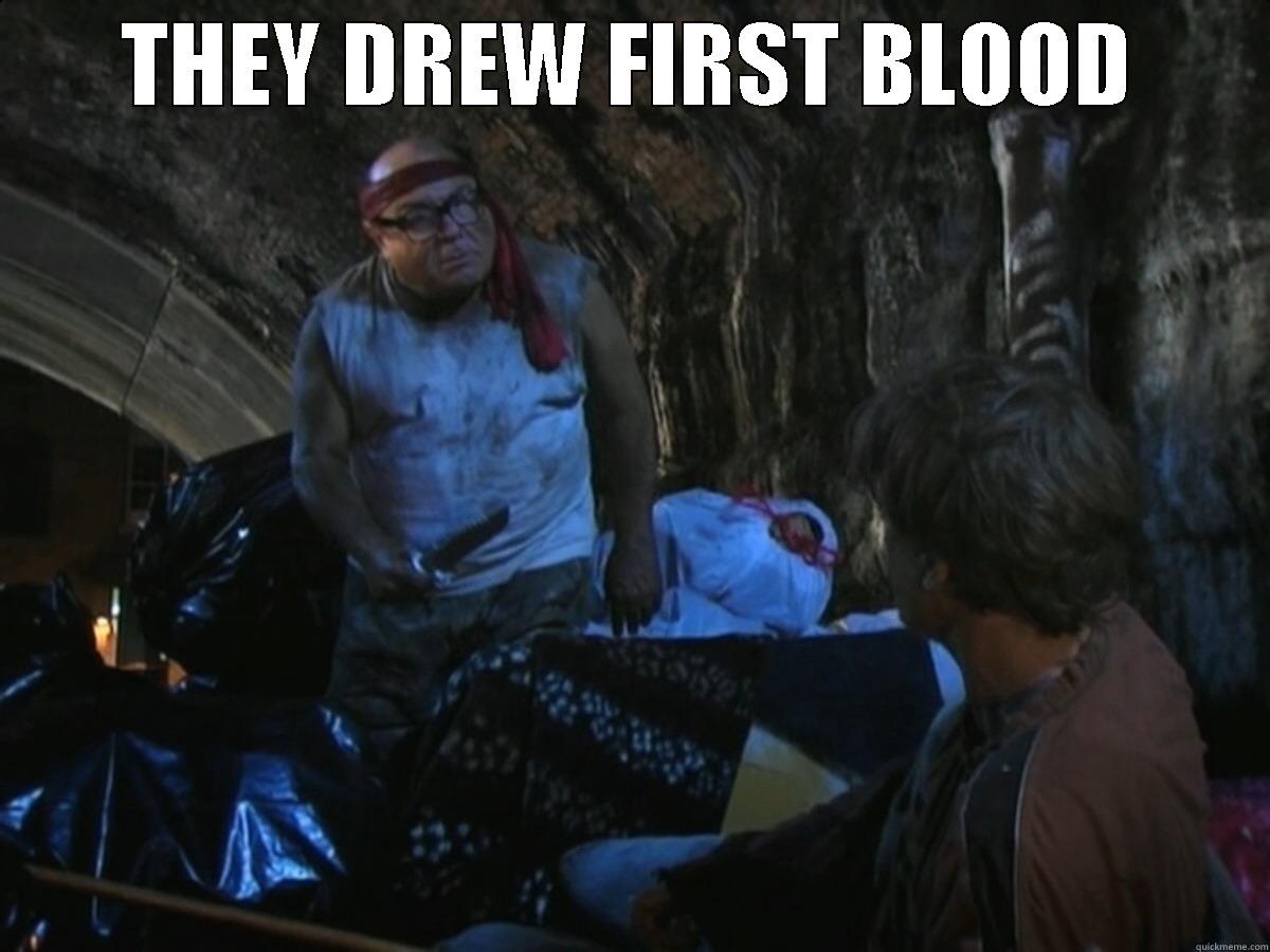 THEY DREW FIRST BLOOD - THEY DREW FIRST BLOOD  Misc