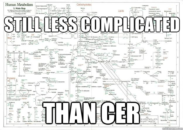 Still less complicated than CER - Still less complicated than CER  CER Organization