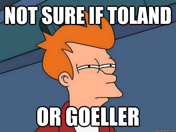 Not sure if toland or Goeller  Futurama Fry