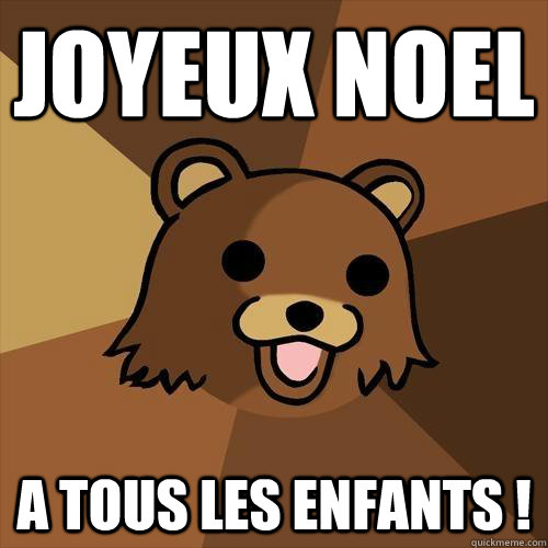 JoYEUX noel A tous les enfants !  Pedobear