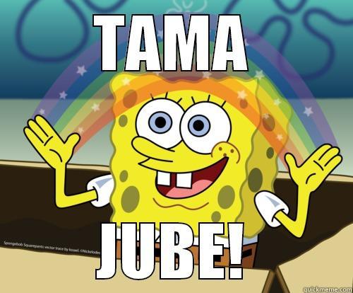 TAMA JUBE! Spongebob rainbow