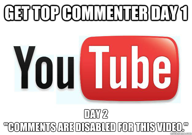 Get top commenter day 1 day 2 
