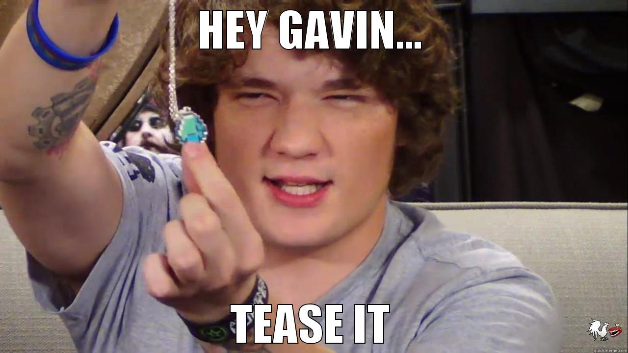 HEY GAVIN... TEASE IT Misc