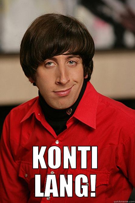  KONTI LANG! Pickup Line Scientist