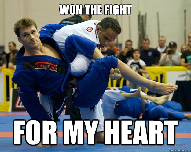 Won The fight For my heart - Won The fight For my heart  Ridiculously Photogenic Jiu Jitsu Guy