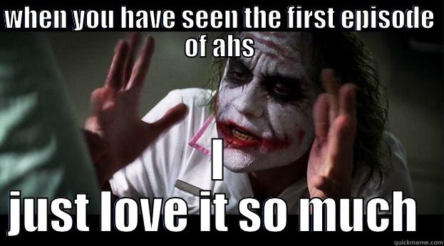 WHEN YOU HAVE SEEN THE FIRST EPISODE OF AHS I JUST LOVE IT SO MUCH  Joker Mind Loss