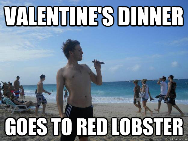 valentine's dinner goes to red lobster - valentine's dinner goes to red lobster  Lil Coin