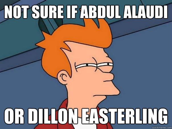 Not sure if abdul alaudi  or Dillon Easterling  Futurama Fry