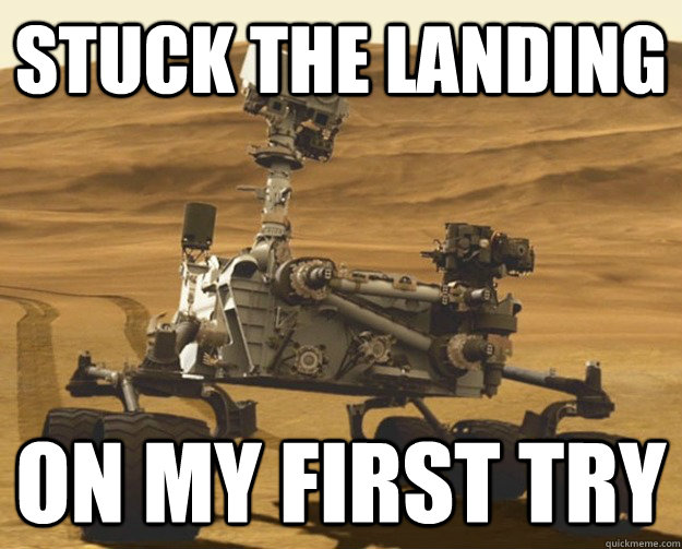 Stuck the landing on my first try - Stuck the landing on my first try  OlympicCuriosity