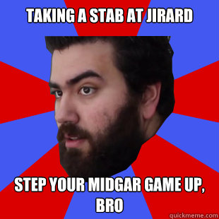 Taking a stab at jirard Step your midgar game up, bro  The Completionist