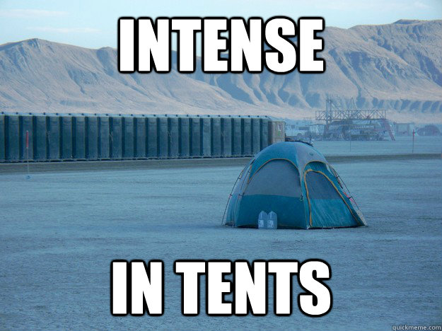 INTENSE In tents - INTENSE In tents  Intense