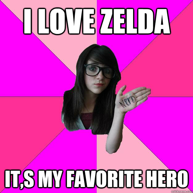 i love zelda  it,s my favorite hero - i love zelda  it,s my favorite hero  Idiot Nerd Girl