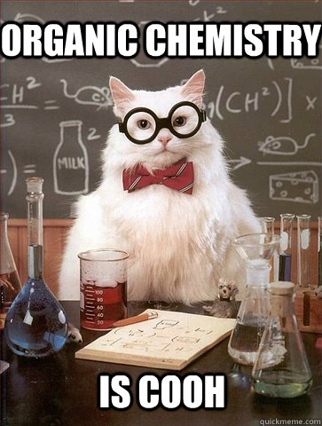 Organic Chemistry  is COOH  Chemistry Cat