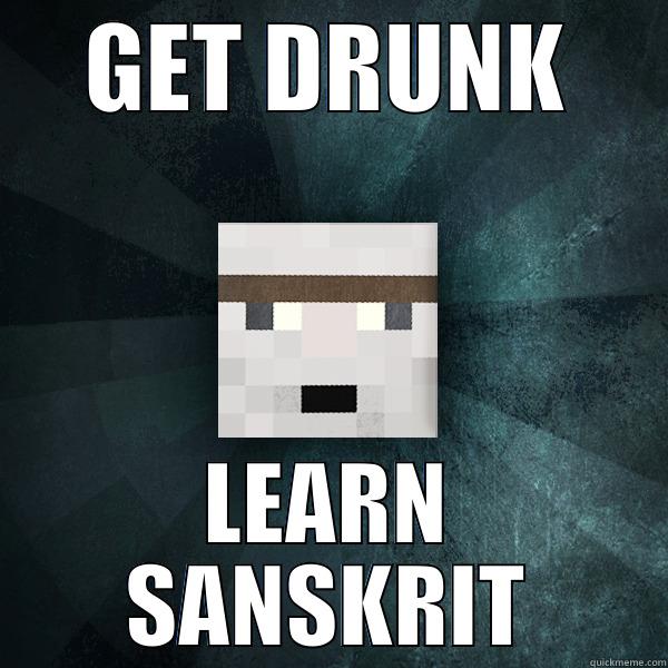 GET DRUNK LEARN SANSKRIT Misc