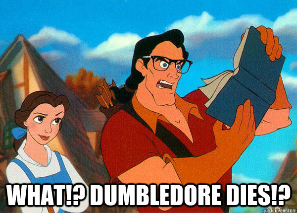  What!? Dumbledore Dies!?  Hipster Gaston