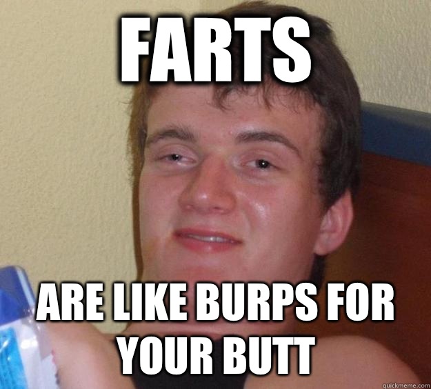 Farts Are like burps for your butt  10 Guy