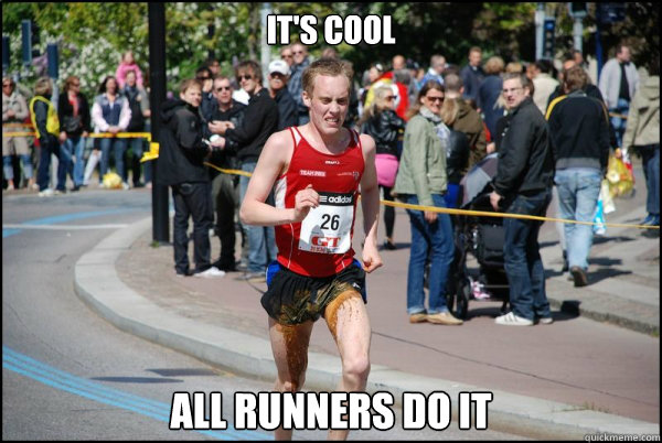 It's Cool All Runners Do iT - It's Cool All Runners Do iT  Ridiculously Unlucky Marathoner
