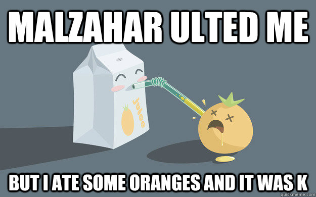 Malzahar ulted me but i ate some oranges and it was k  Why we hate gangplank