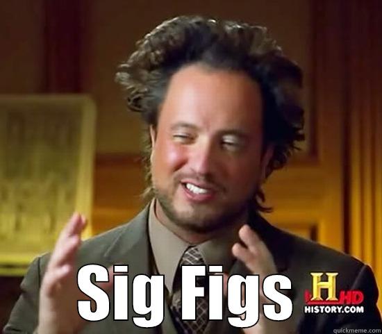  SIG FIGS Ancient Aliens