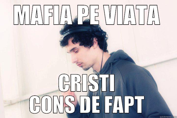 MAFIA PE VIATA CRISTI CONS DE FAPT Misc