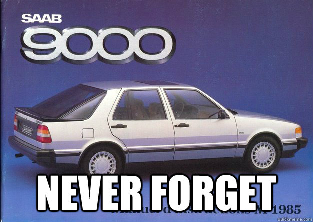  NEVER FORGET  one lone tear for saab