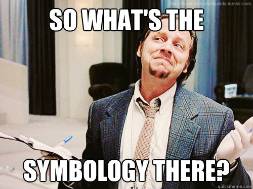 So what's the Symbology there? - So what's the Symbology there?  Symbology