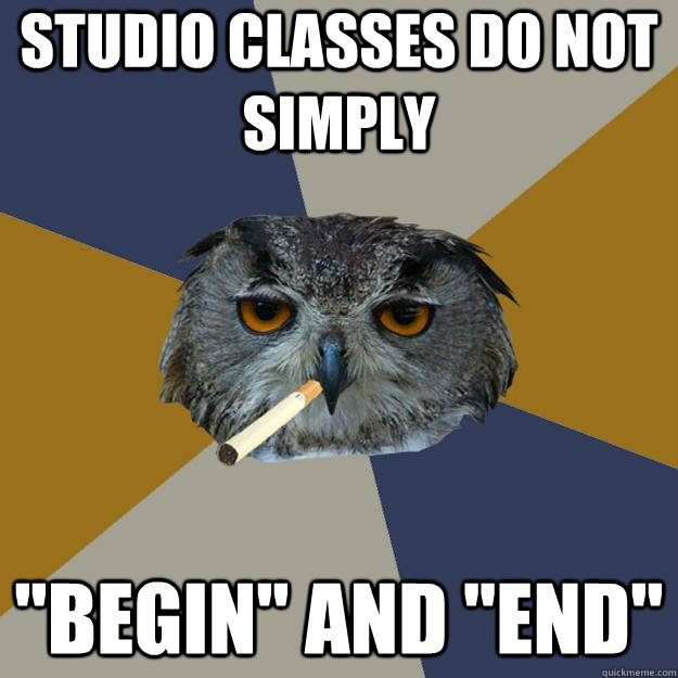 Studio Classes do not simply 