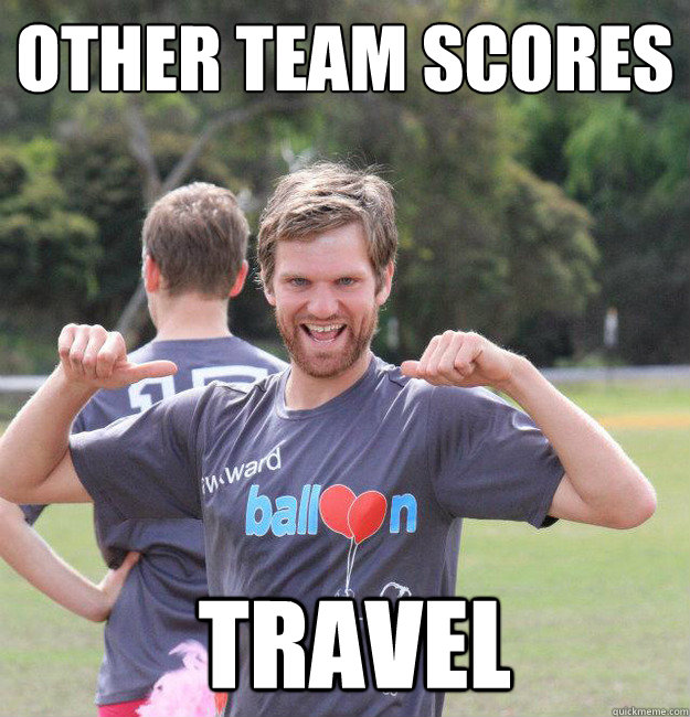 Other team scores  Travel  Intermediate Male Ultimate Player