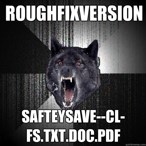 ROUGHFIXVERSION SAFTEYSAVE--CL-FS.TXT.DOC.PDF  Insanity Wolf