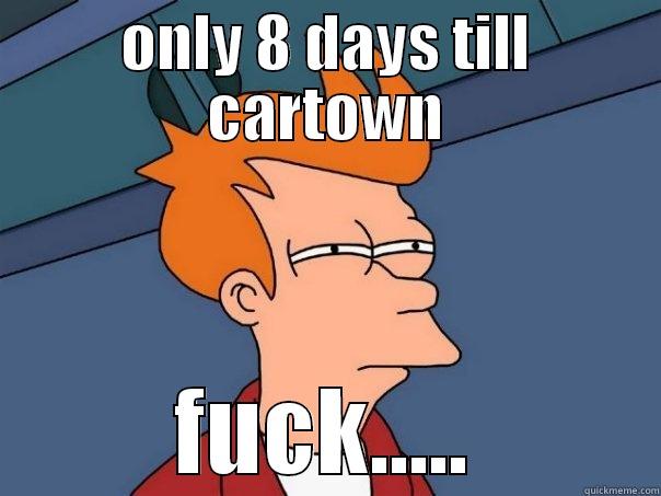 poo on a stick of cheese - ONLY 8 DAYS TILL CARTOWN FUCK..... Futurama Fry