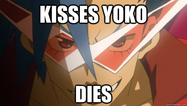 KISSES YOKO DIES - KISSES YOKO DIES  KAMINA!!!!