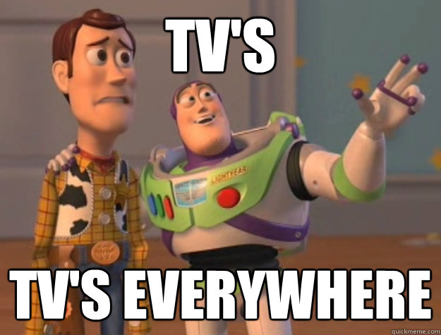 TV's TV's Everywhere  Buzz Lightyear