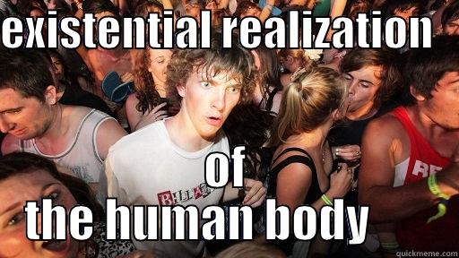 EXISTENTIAL REALIZATION    OF THE HUMAN BODY       Sudden Clarity Clarence