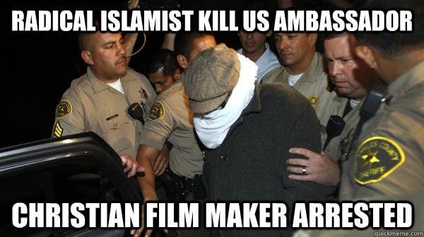 Radical Islamist Kill us ambassador  Christian film maker arrested  Defend the Constitution