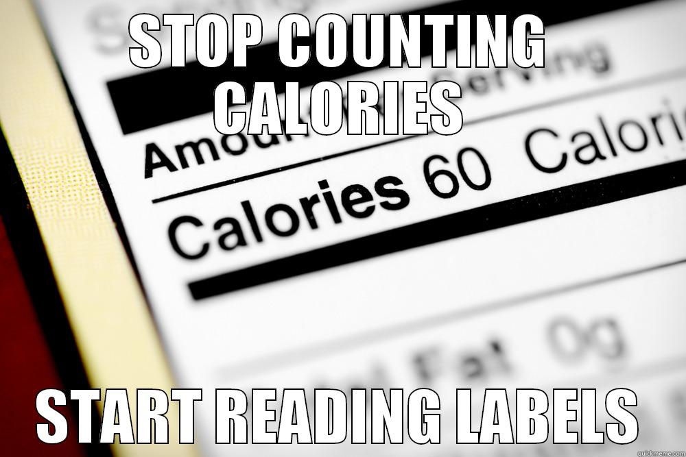 Easy Peasy - STOP COUNTING CALORIES START READING LABELS Misc