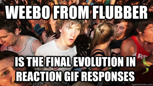 weebo from flubber is the final evolution in reaction gif responses  Sudden Clarity Clarence