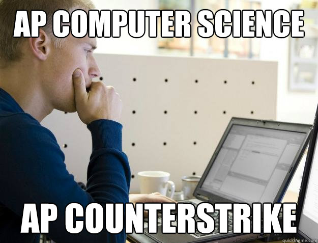 AP Computer science  AP COUNTERSTRIKE  Programmer