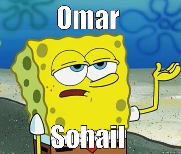 OMAR SOHAIL Tough Spongebob