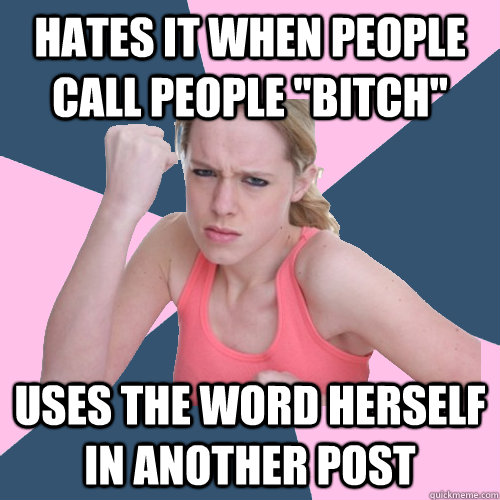 Hates it when people call people 