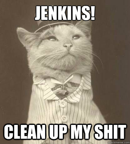 JENKINS! Clean up my shit  Aristocat