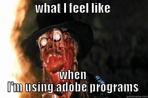                 WHAT I FEEL LIKE                  WHEN I'M USING ADOBE PROGRAMS Misc