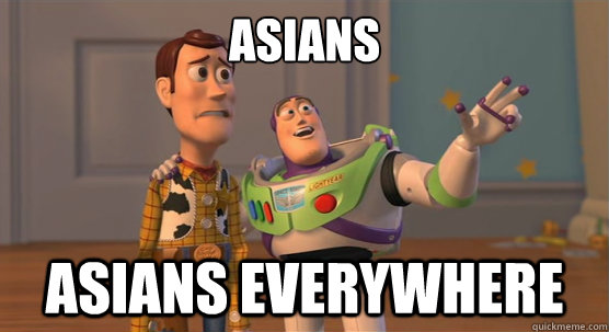 ASIANS ASIANS EVERYWHERE  Toy Story Everywhere