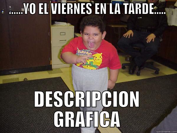 DESCRIPCION GRAFICA - ......YO EL VIERNES EN LA TARDE..... DESCRIPCION GRAFICA Misc