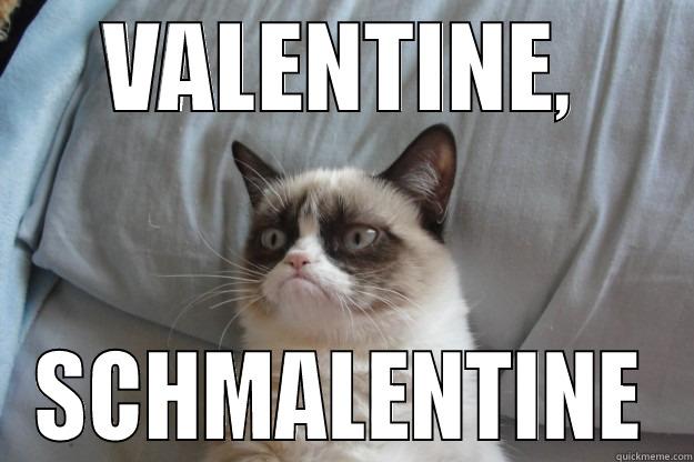 VALENTINE, SCHMALENTINE Grumpy Cat