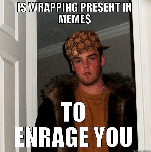 WOOOOOW HEEE - IS WRAPPING PRESENT IN MEMES TO ENRAGE YOU Scumbag Steve