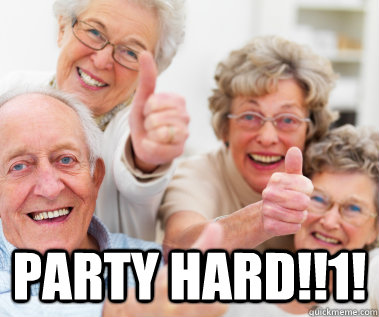  PARTY HARD!!1!  Success Seniors