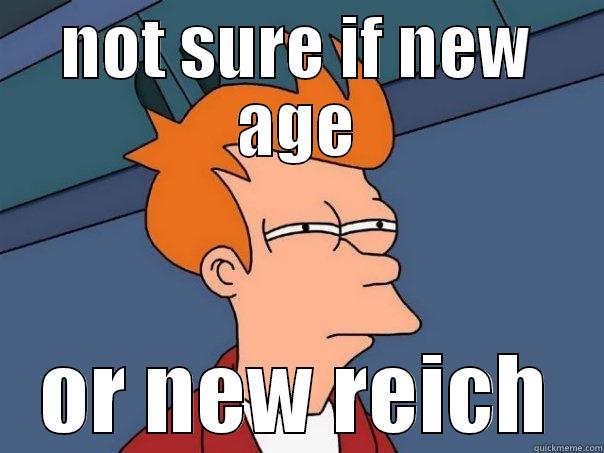 NOT SURE IF NEW AGE OR NEW REICH Futurama Fry